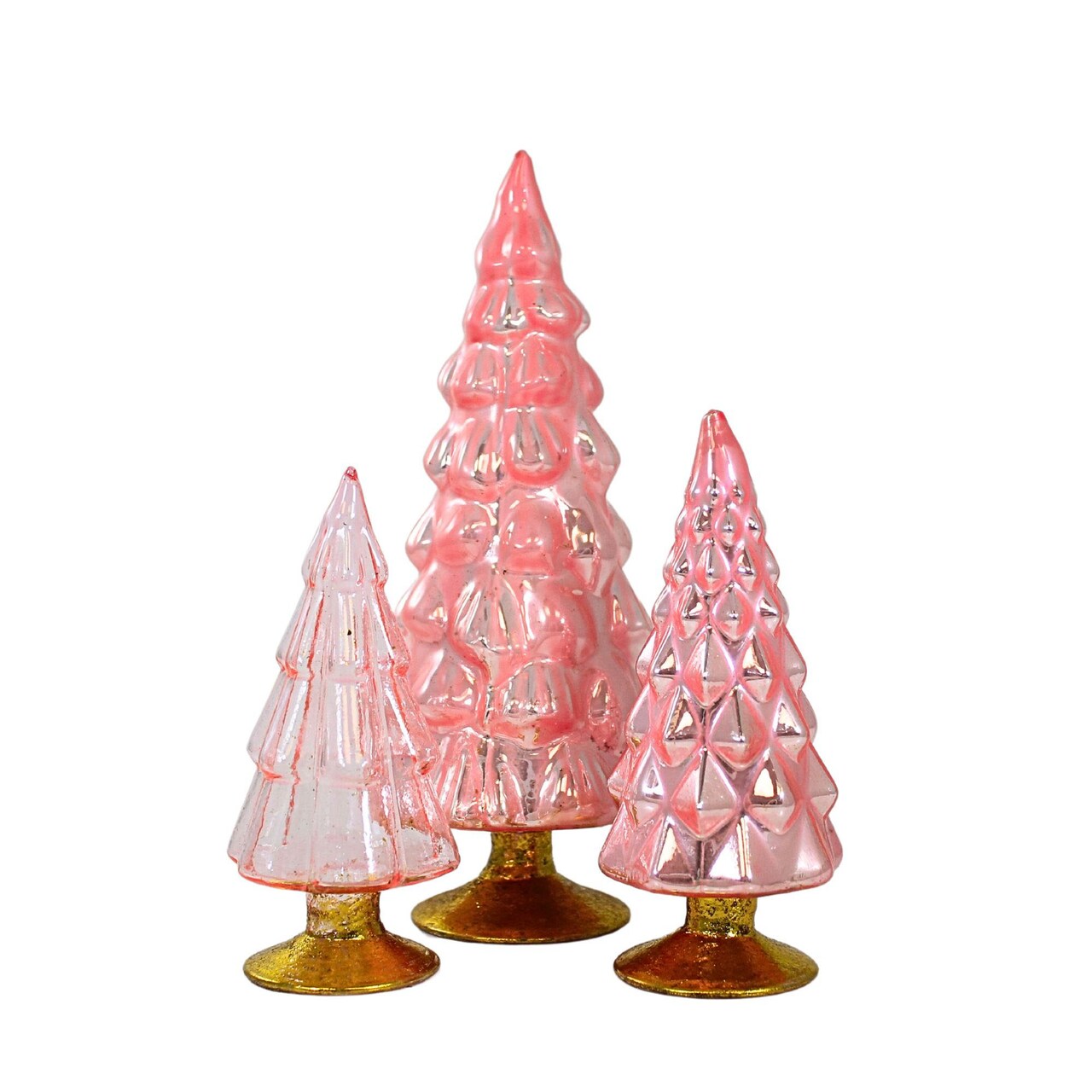 Cody Foster 7.0 Inch Small Pink Hue Trees Christmas Decorative Tree Set , Spring Decor Valentines Day Christmas